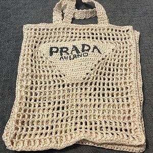 Straw bag
